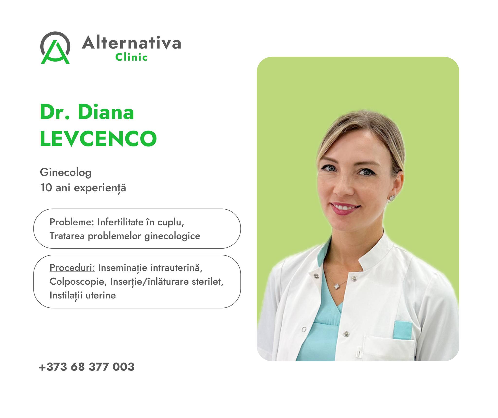 Dr. Diana Levcenco