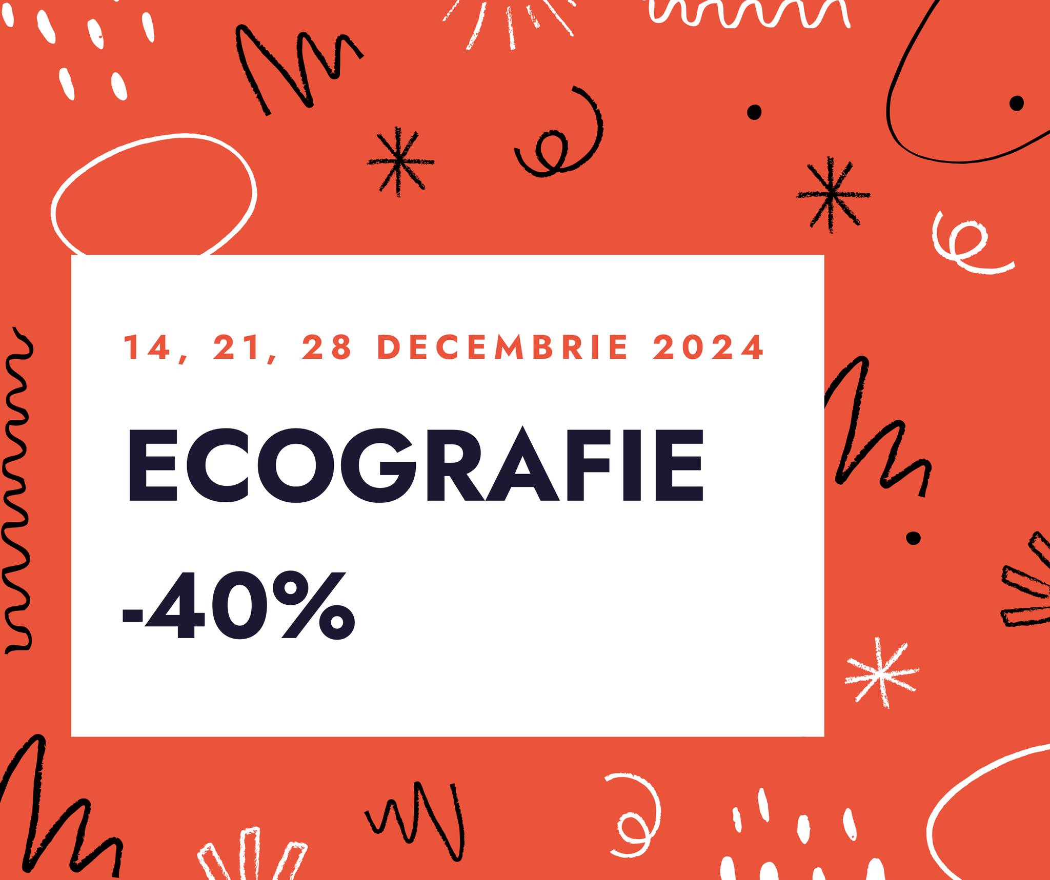 Ecografie promoție Decembrie 2024!