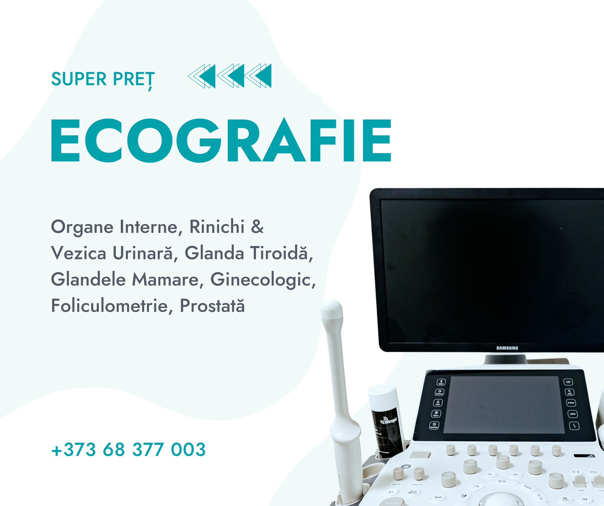 Ecografie - SUPER oferta continuă!